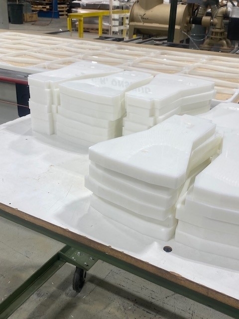 hdpe machined parts