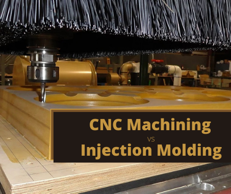 cnc machining vs injection molding